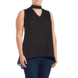NWT Vince Camuto Plus Size Hi-Lo Top